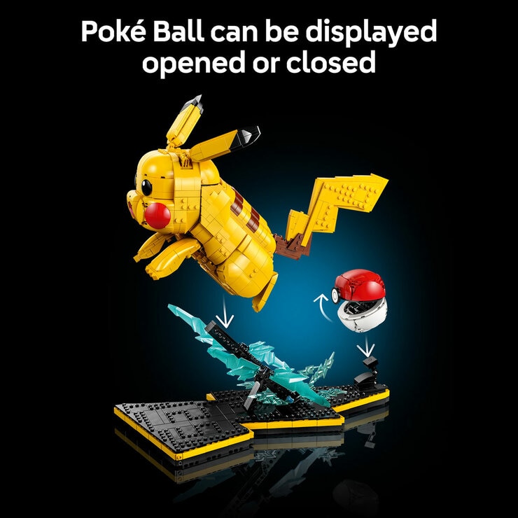 LEGO Pokémon Pikachu and Poké Ball - Model 72152 (18+ Years)
