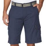 Front image of navy shorts