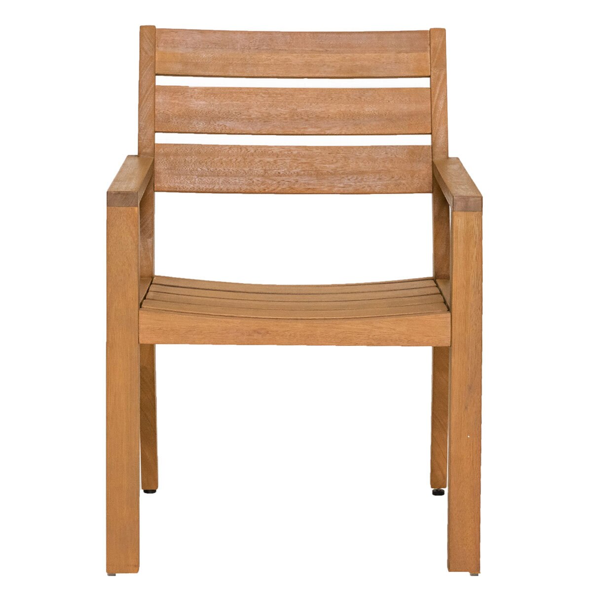 ATLeisure 5 Piece Farmhouse Eucalyptus Wood Outdoor Dining Set Costco UK