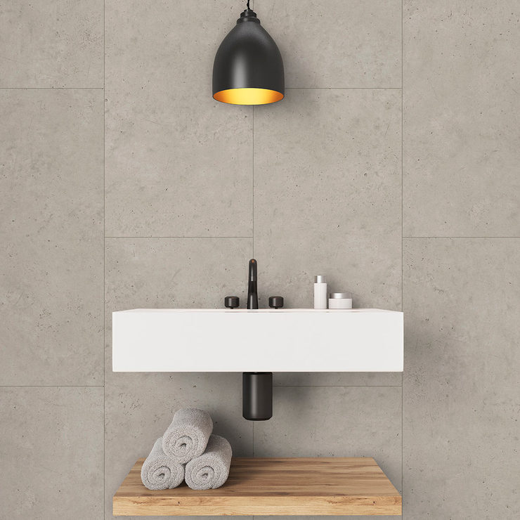 Targwall Beige Concrete Wall Panels 198m 2 Per Pack 25 Packs Costco Uk