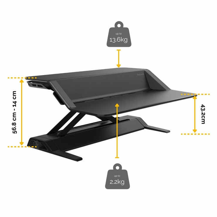 Fellowes Lotus™ Sit-Stand Workstation