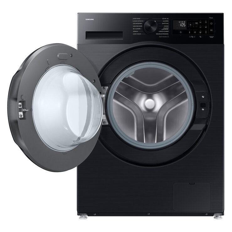 Samsung Series 5 WD90DG5G34BBEU 9kg / 5kg Smart Slim Depth Washer Dryer, E Rated in Black