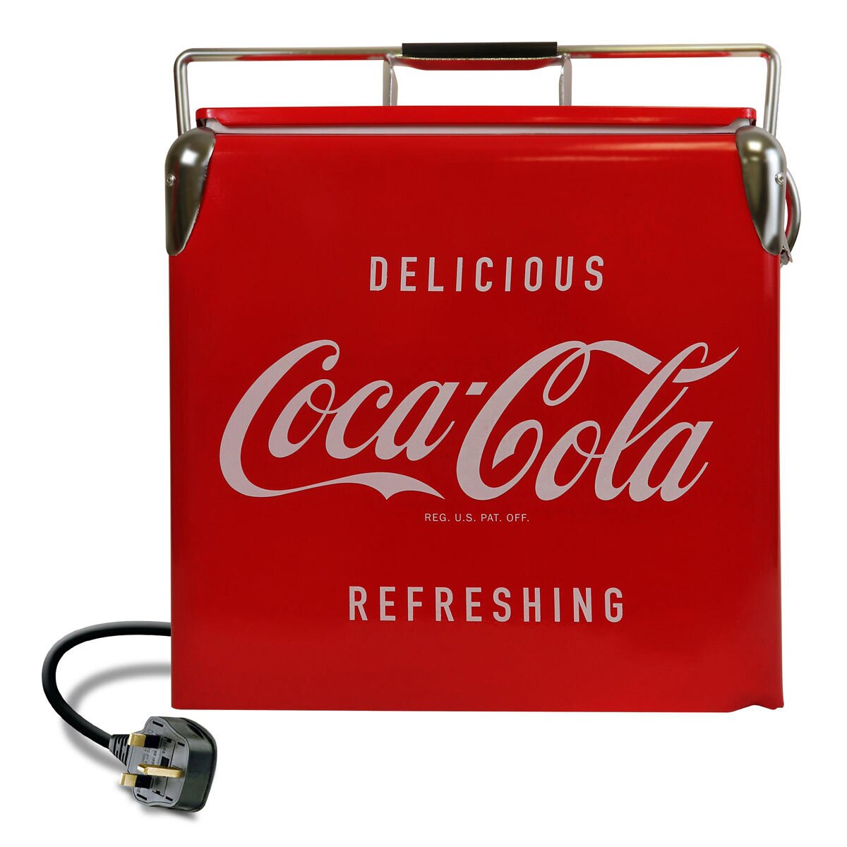 Coca-Cola Retro Ice Chest Cooler with Bottle Opener