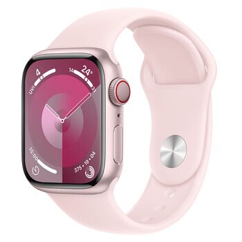 Apple Watch Series 9 GPS + Cellular, 41mm Aluminium Case with Sport Band M/L