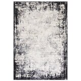 Asiatic kuza Border rug in Grey