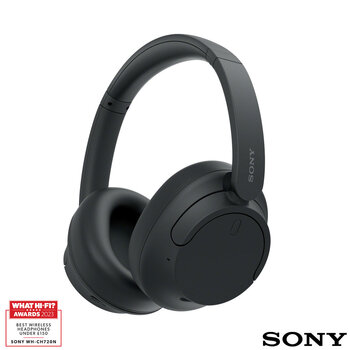 Sony WHCH720N Noise Cancelling Over Ear Headphones in 3 Colours