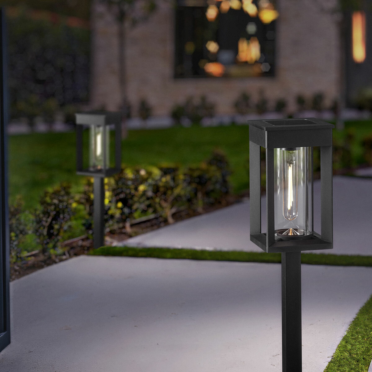 Naturally Solar Pathway Lights - 4 Pack Naturally Solar Pathway Lights - 4 Pack