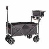 Mac Sports Deluxe Push Pull Folding Wagon with Brakes