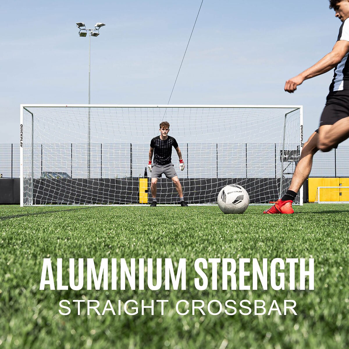 Quickplay Pro Alu Match 12ft x 6ft Football Goal