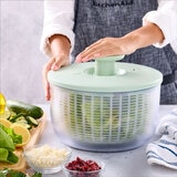 KitchenAid Salad Spinner in Pistachio lifestyle image