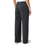 Mondetta Ladies Ribbed Wide Leg Trousers in Black