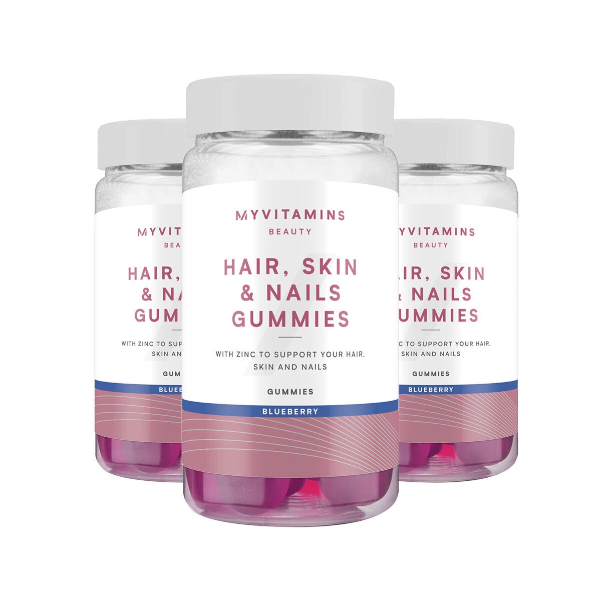 MyVitamins Hair, Skin & Nail Gummies, 3 x 60 count