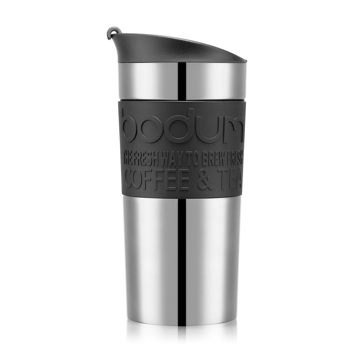 Bodum Stainless Steel Travel Mug (0.35L), 2 Pack in Two Colour Combinations