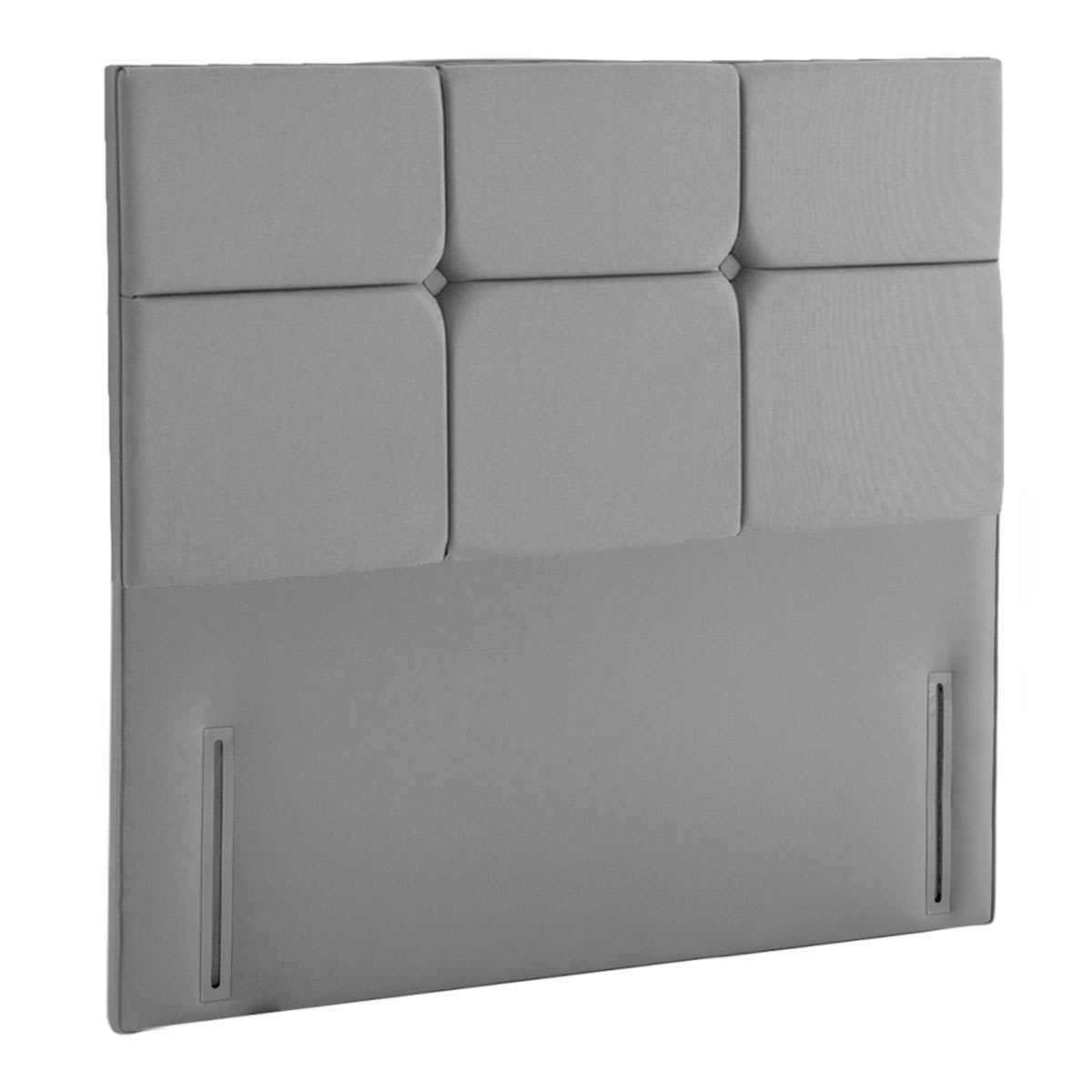 Cut out image of slate headboard alone on white background