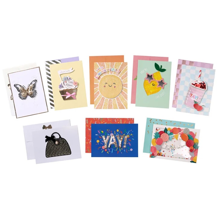 All Occasion Handmade Greeting Card, 40-count