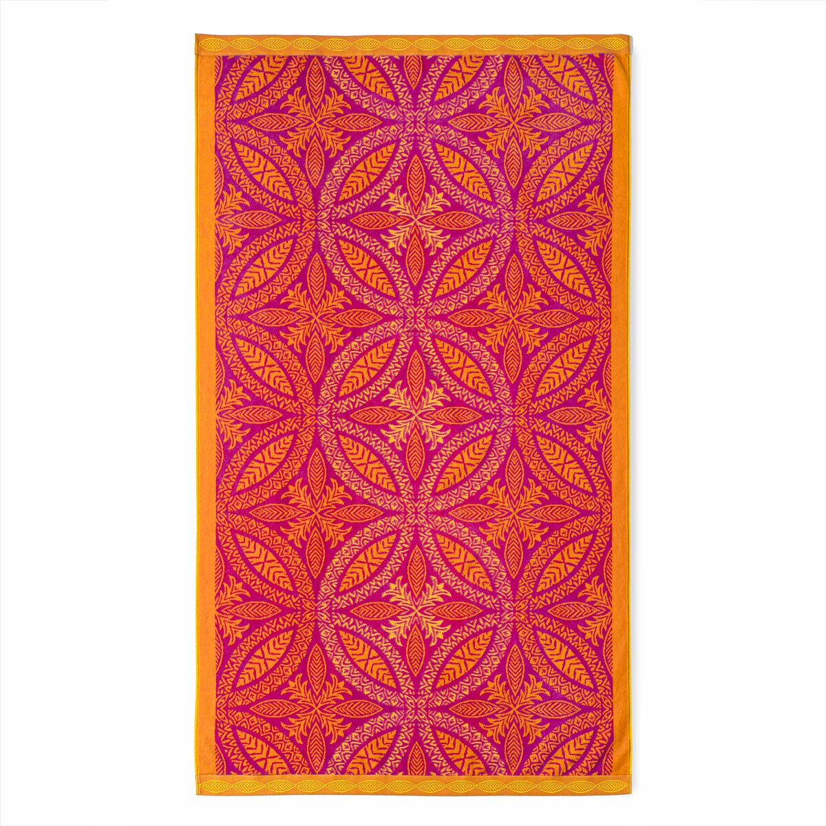 Oversized 100% Cotton Medallion Beach Towel