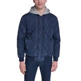 Converse Men's Hooded Bomber Jacket Converse Men's Hooded Bomber Jacket