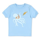 Pekkle Summer Pyjama 4 Piece Set in Octopus & Sharks