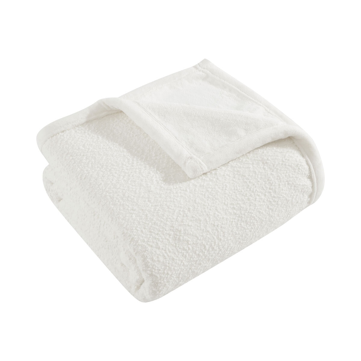 Jennifer Adams Luxe Reversible Boucle Throw, 152 x 178 cm