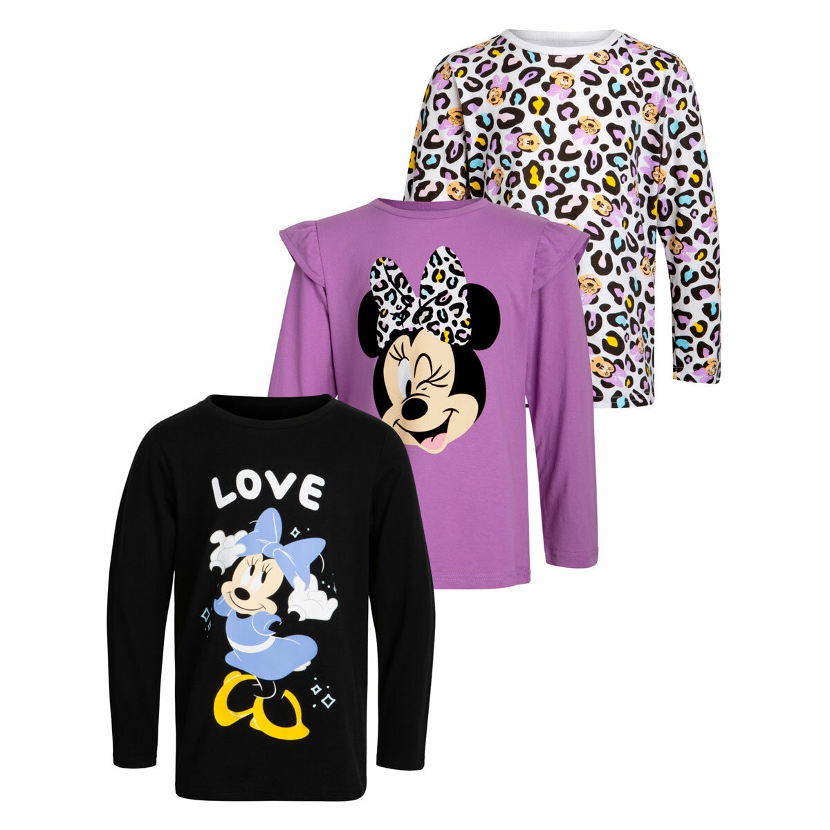 Character Long Sleeve Tee 3pk