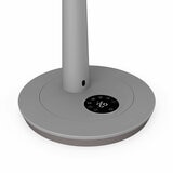 Close up of Duux Whisper Fan 3 in Grey LED display