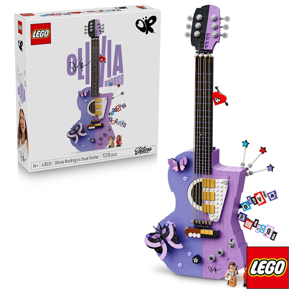 LEGO Editions Music Olivia Rodrigo - Guitar - Model 43031 (14+ Years) LEGO Editions Music Olivia Rodrigo - Guitar - Model 43031 (14+ Years)