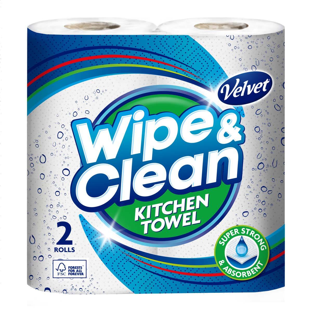 pack of velvet wipe and clean