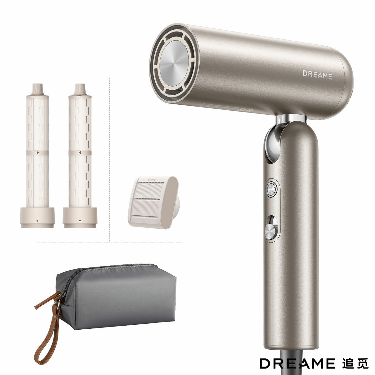 Image of Dreame Pocket Neo Gold Hair Dryer Image of Dreame Pocket Neo Gold Hair Dryer