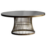 Gallery Chester Glass Top Coffee Table, Bronze