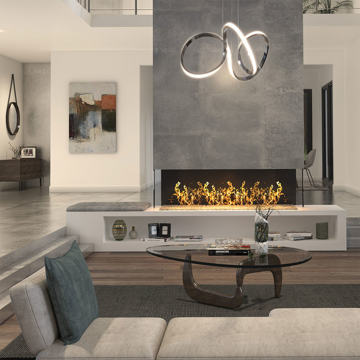 Lifestyle image of the Artika in a living room setting