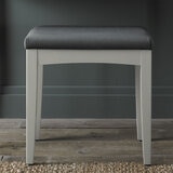 Bentley Designs Whitby Scandi Oak & Soft Grey Dressing Table & Stool