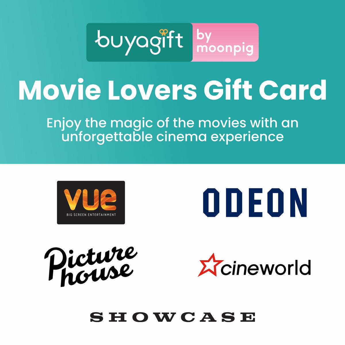 Buyagift £50 Movie Lovers Gift Card Buyagift £50 Movie Lovers Gift Card