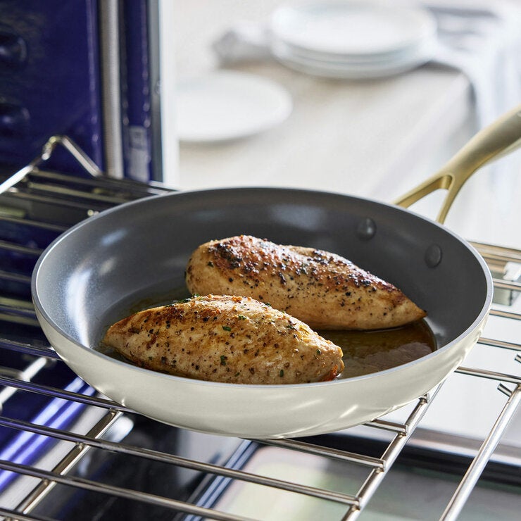 GreenPan Jewel Pro Cook Set, 15 Piece in Cream GreenPan Jewel Pro Cook Set, 15 Piece in Cream