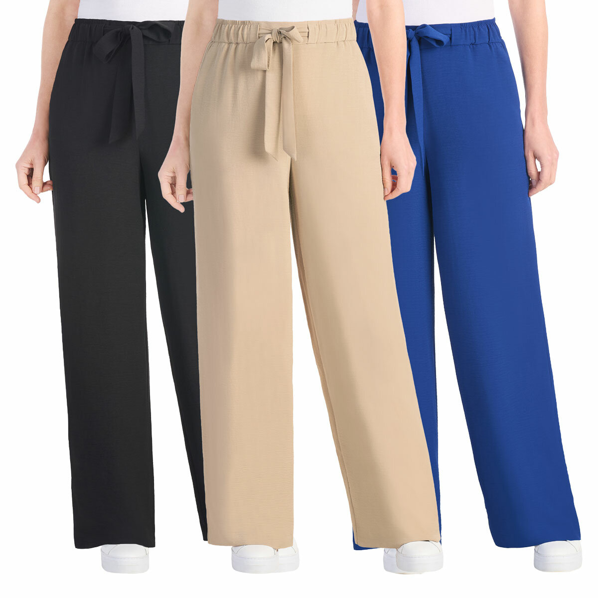 Hilary Radley Crinkle Wide Leg Pant