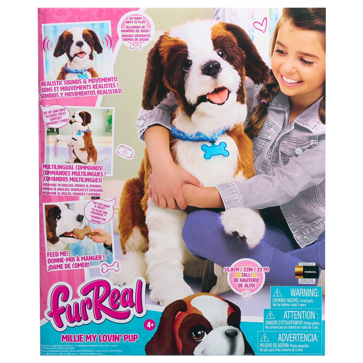 furReal - Millie My Lovin' Pup 22.5" Interactive Plush Toy (4+ Years)