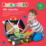 Trunki Ride-On Suitcase - Pedro the Pirate Ship