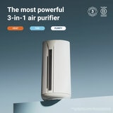 Lifestyle image of Blueair T10i ComfortPure™ 3-in-1 Air Purifier that heats, fans and purifies Lifestyle image of Blueair T10i ComfortPure™ 3-in-1 Air Purifier that heats, fans and purifies