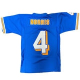 McLaren F1 Men's Mitchell & Ness F1 Lando Norris Football Blue Jersey