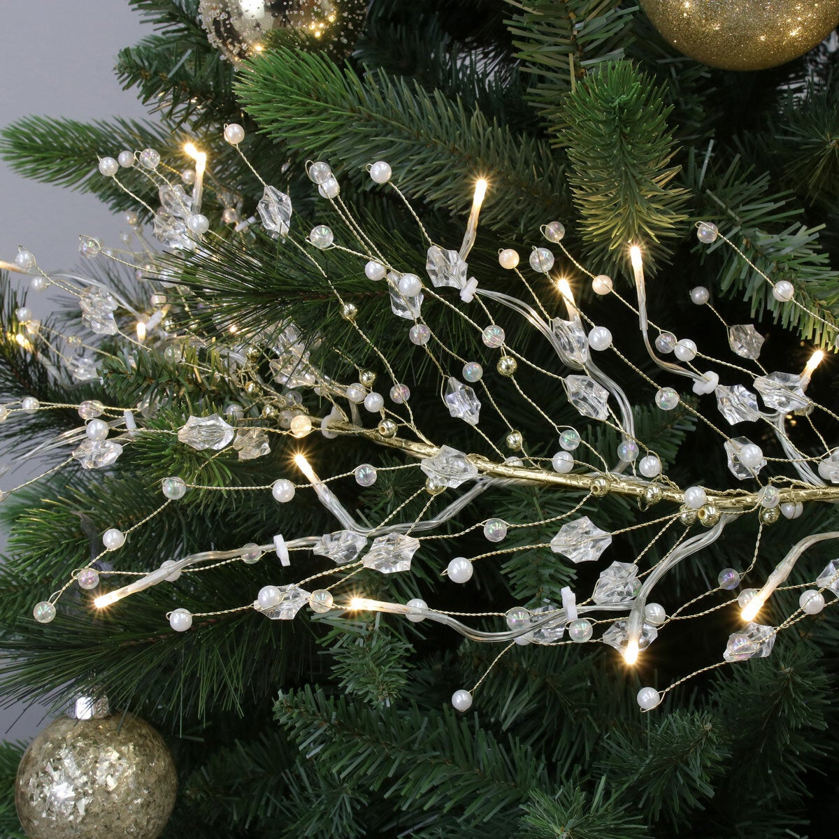 9 inches LED Garland with Microlights 9 inches LED Garland with Microlights