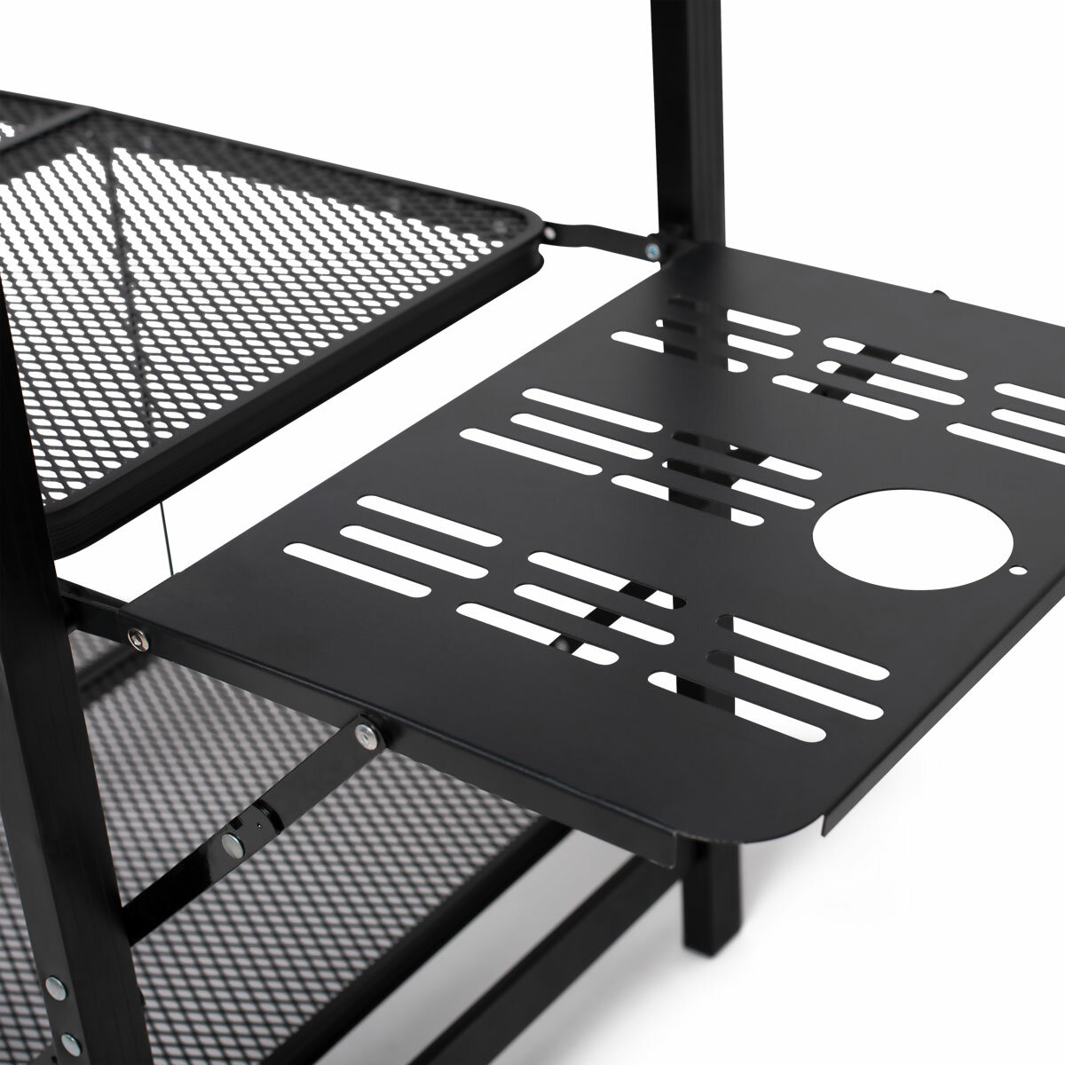 Studio image of the shelves