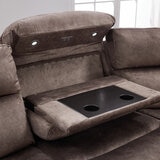 Corner Fabric Truffle Cupholders and Table