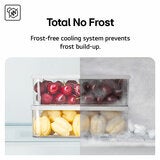 LG InstaView GMK960EV2E Multidoor Smart Fridge Freezer, E Rated in Black LG InstaView GMK960EV2E Multidoor Smart Fridge Freezer, E Rated in Black