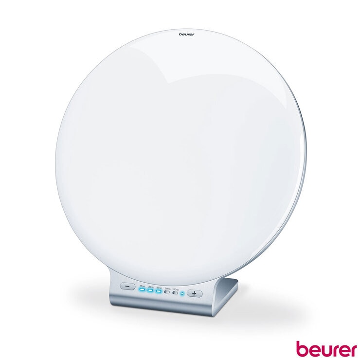 Front Profile of Beurer SAD & Mood Light TL100 White Front Profile of Beurer SAD & Mood Light TL100 White