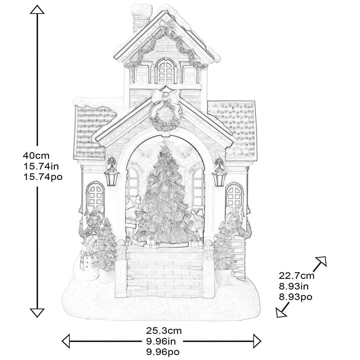 Buy Santa House Dimensions Image at Costco.co.uk