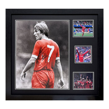 Kenny Dalglish Signed Framed Liverpool Photograph