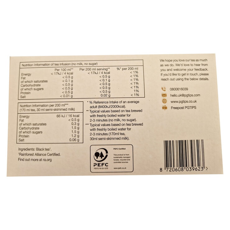 Product Label