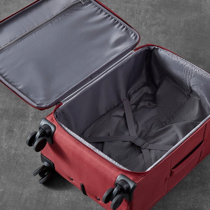 Rock Tokyo Softshell Suitcase 3pc set in Wine Red Rock Tokyo Softshell Suitcase 3pc set in Wine Red