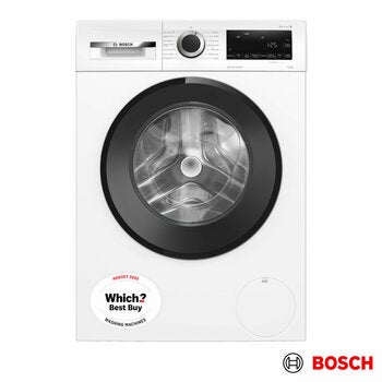 Bosch WGG254Z1GB Series 6, 10kg Washing Machine, A Rated in White