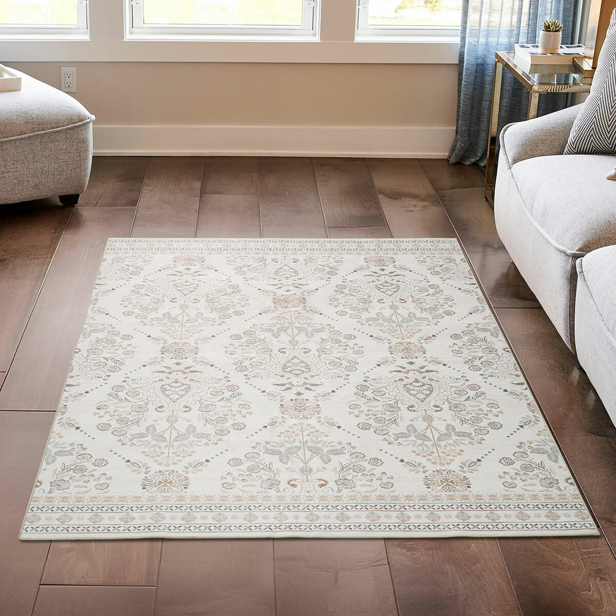 Wyatt & Ash Imagine Chenille Washable Indoor Area Rug in 3 Designs, 160 x 226 cm