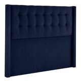 Silentnight Velvet 4 Drawer Divan Base with Bloomsbury Headboard in 2 Colours & 3 Sizes